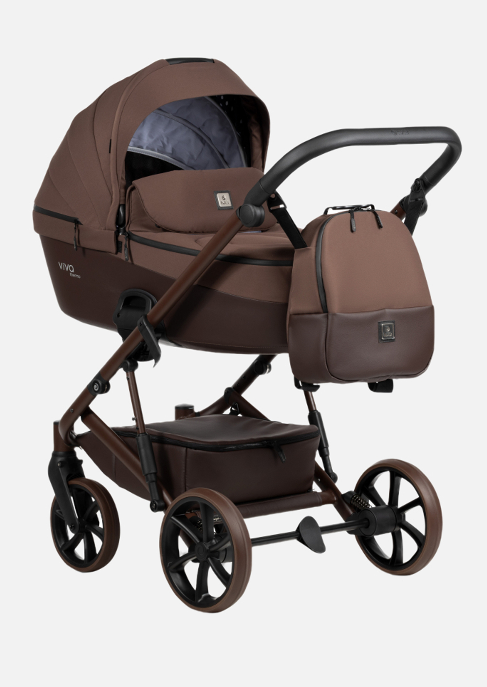 Tutis Коляска 2 в 1 VIVA 6+ Essential, Espresso