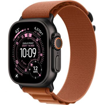 Умные часы Apple Watch Ultra 3 49 мм Black Titanium Alpine Loop Терракотовый