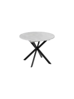 Стол кухонный Черный муар 100(131)х100х75 см