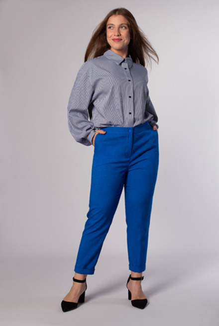 Брюки женские 2609АП, василёк #38Вас022609АП