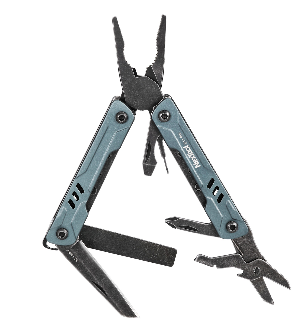Мультитул Nextool Mini Sailor S11 Pro, серый (NE20382A)