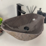 Раковина из речного камня RS-64988 54*37*15 0862