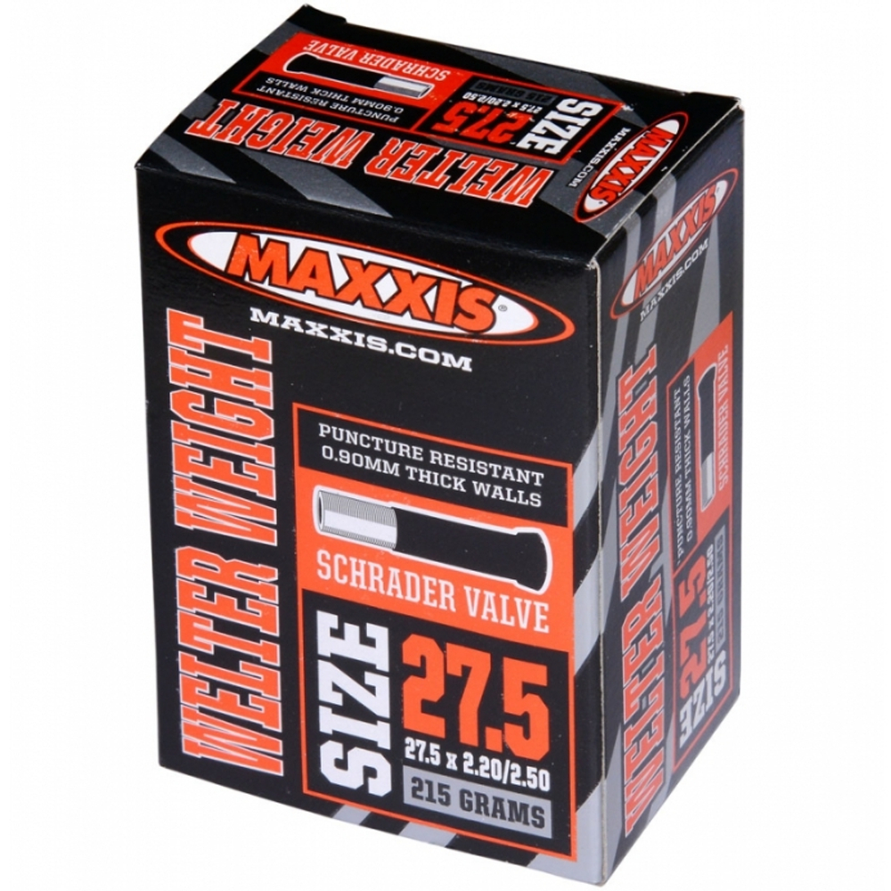 Камера Maxxis Welter Weight 27.5x2.20/2.50 0.9 мм авто нип.(IB75098000)