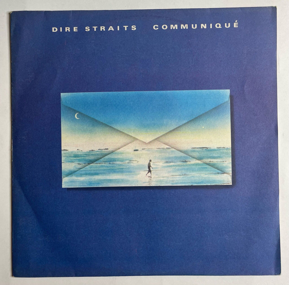 Винтажная виниловая пластинка LP Dire Straits Communique (Россия 1992)