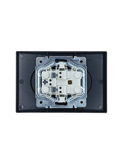 ZIMA Розетка двойная 704-4200-127BQC