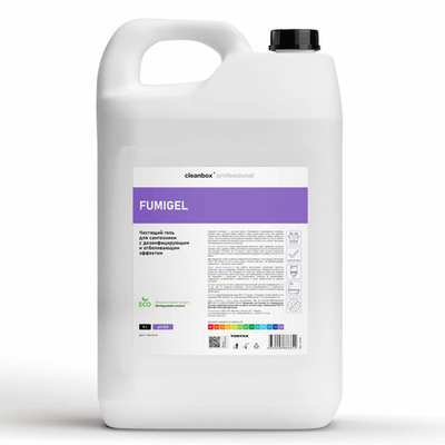 Средство чистящее Vortex CleanBox Professional Fumigel гель для сантехники с дезинфицирующим отбеливающим эффектом 5 л