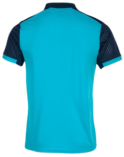 Мужское теннисное поло Joma Montreal Polo - Бирюзовый