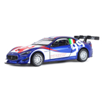 Модель 1:32 Maserati Gran Turismo MC GT4, синий, инерция, свет, звук, откр. двери