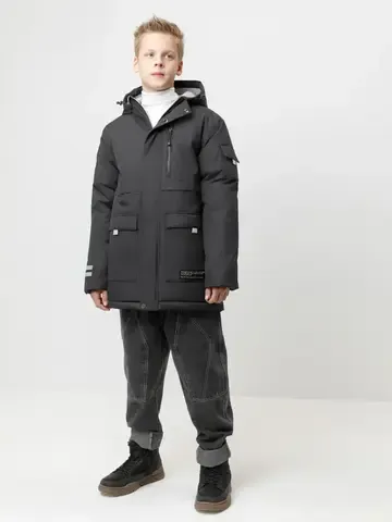 куртка  для мальчика  ВК 36105/3 ГР (128-158)