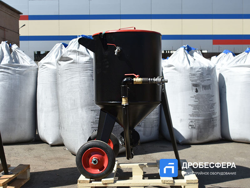 Пескоструйный аппарат PST-PS-160-1 с шиберным дозатором