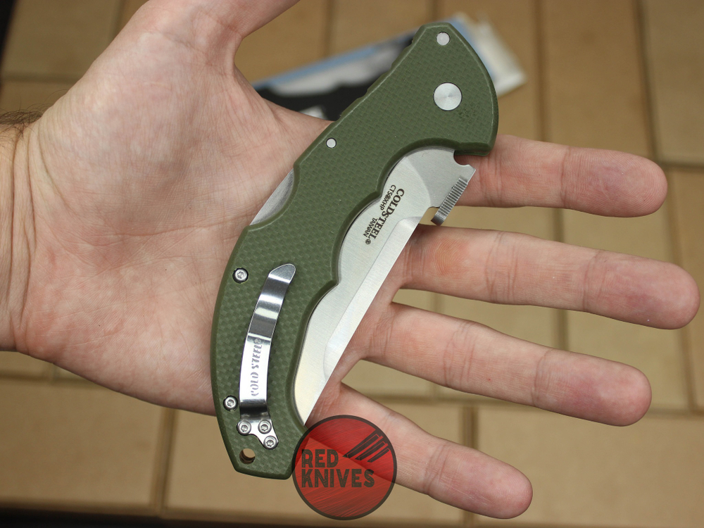 Нож Cold Steel Talwar 4 - зеленая рукоять 21TLVG