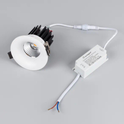 Светильник MS-FOGGY-BUILT-R86-10W Warm3000 (WH, 36 deg, 230V) (Arlight, IP54 Металл, 5 лет) 044610