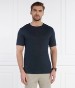 Льняная футболка Tiburt 456 BOSS BLACK - темно-синий(50511612)