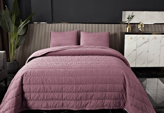 Надин (пепел роза) Покрывало 160х220