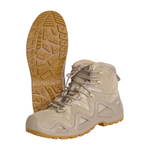 Ботинки СИРИУС-ДОЗОР замша (бежевые), ПУ-Нитрил