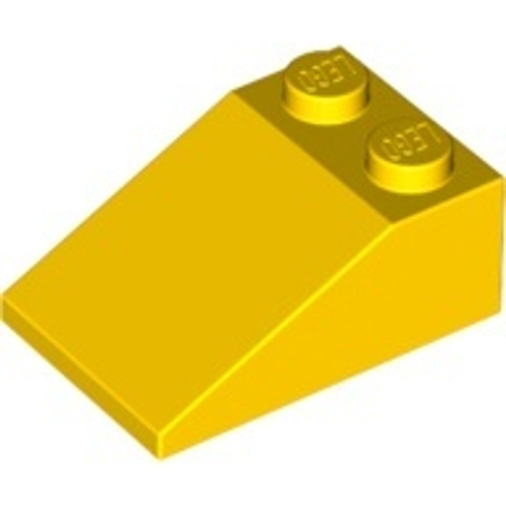 Lego Кровельный Кирпич 2x3/25° (желтый) 329824