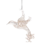 Подвеска «Сказочная птица» 12 см, Золото