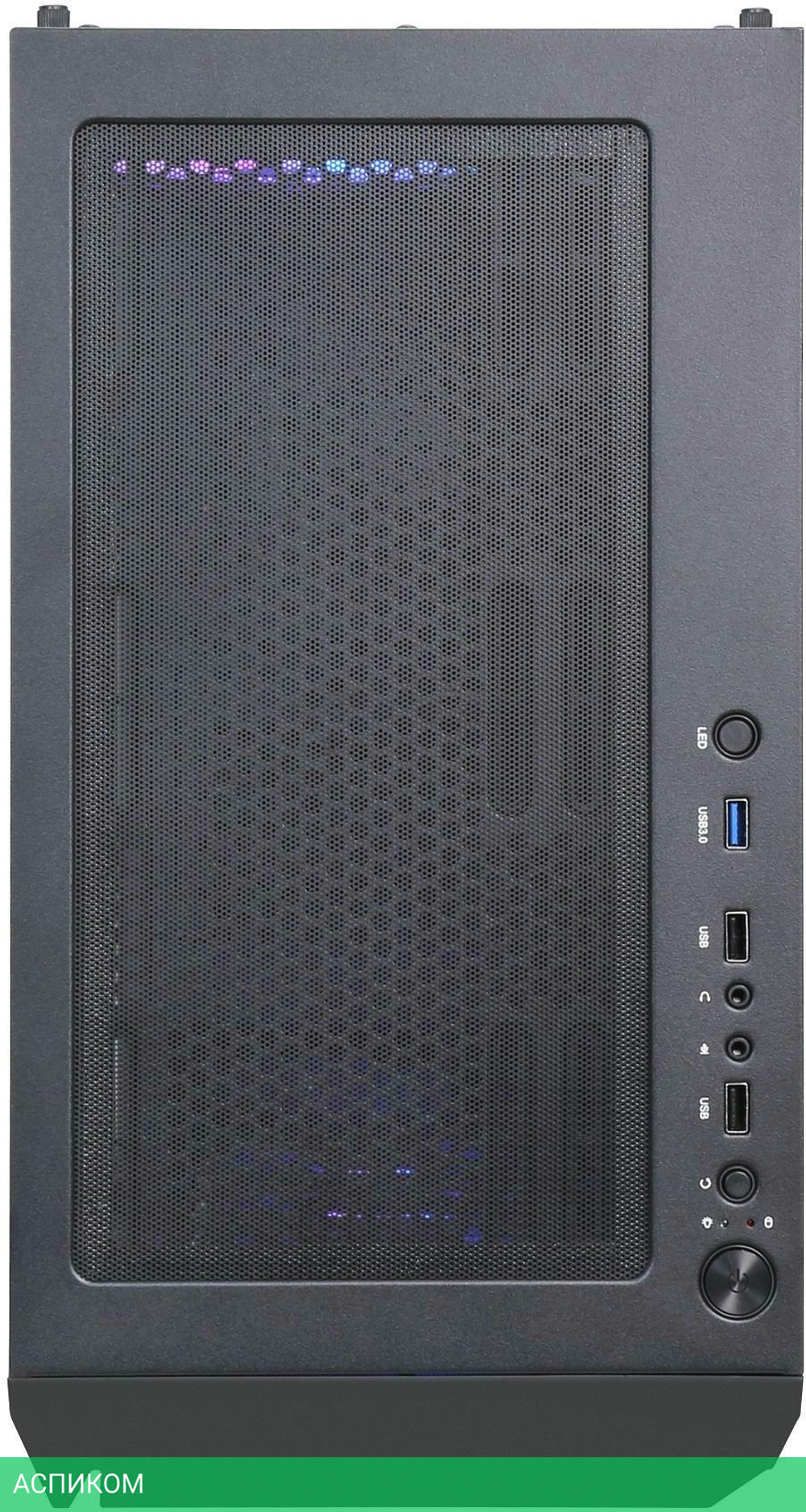 Корпус Accord 3312 черный без БП (ACC-3312)