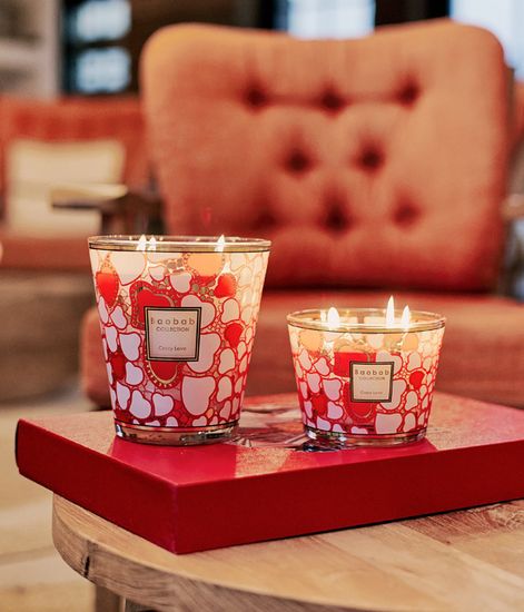Crazy love, свеча MAX 35 Valentine`s day selection, Baobab Collection