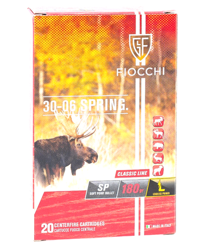 Патрон .30-06 Fiocchi SP 11,7г/180gr., коробка 20 шт.
