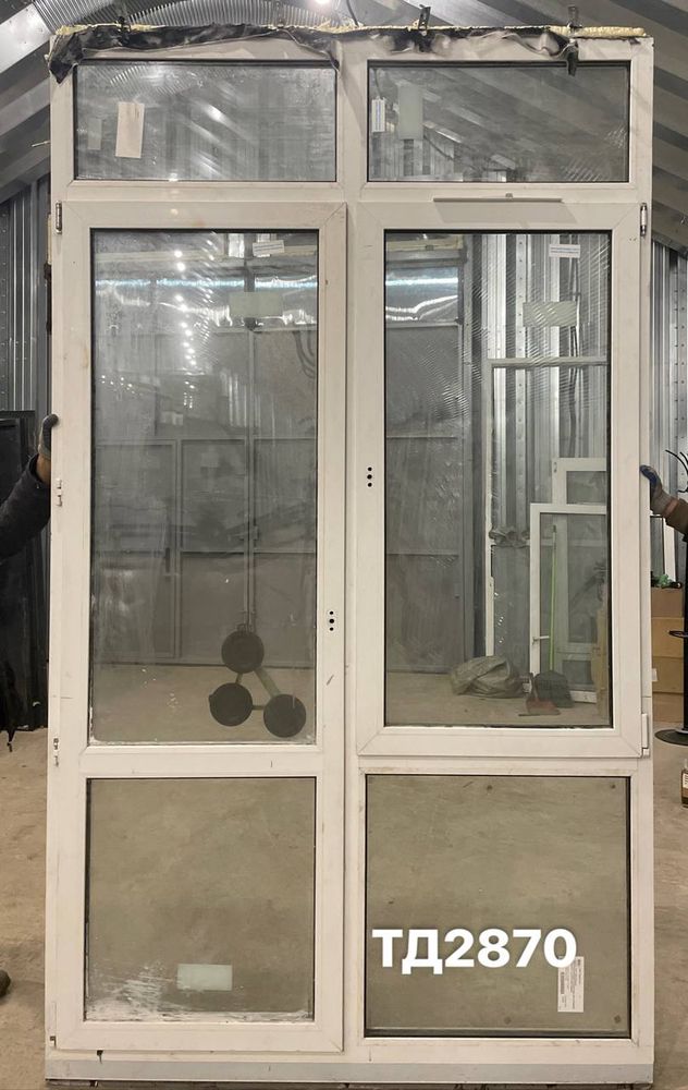 Дверь Пластиковая Б/У 275(в) х 163(ш) (Балконный Блок)