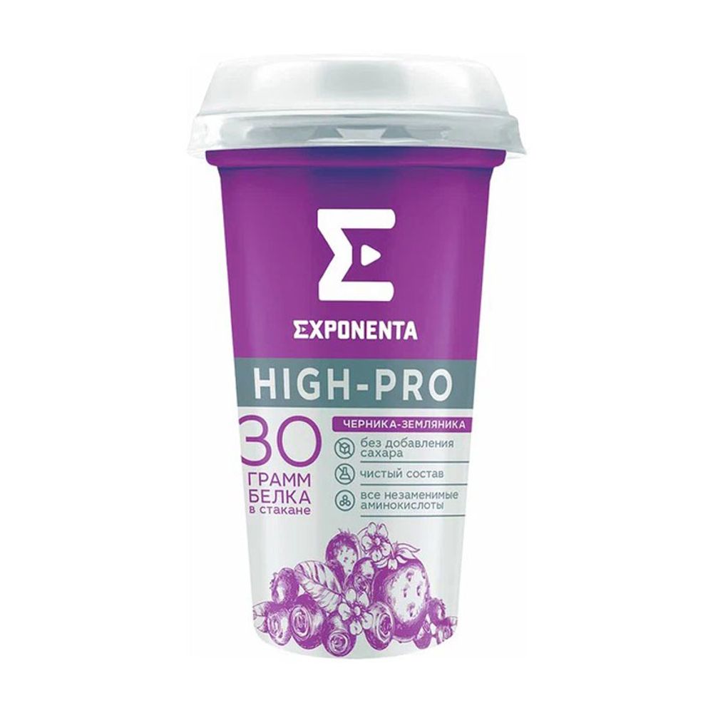 Напиток HIGH PRO черника-земляника 250г