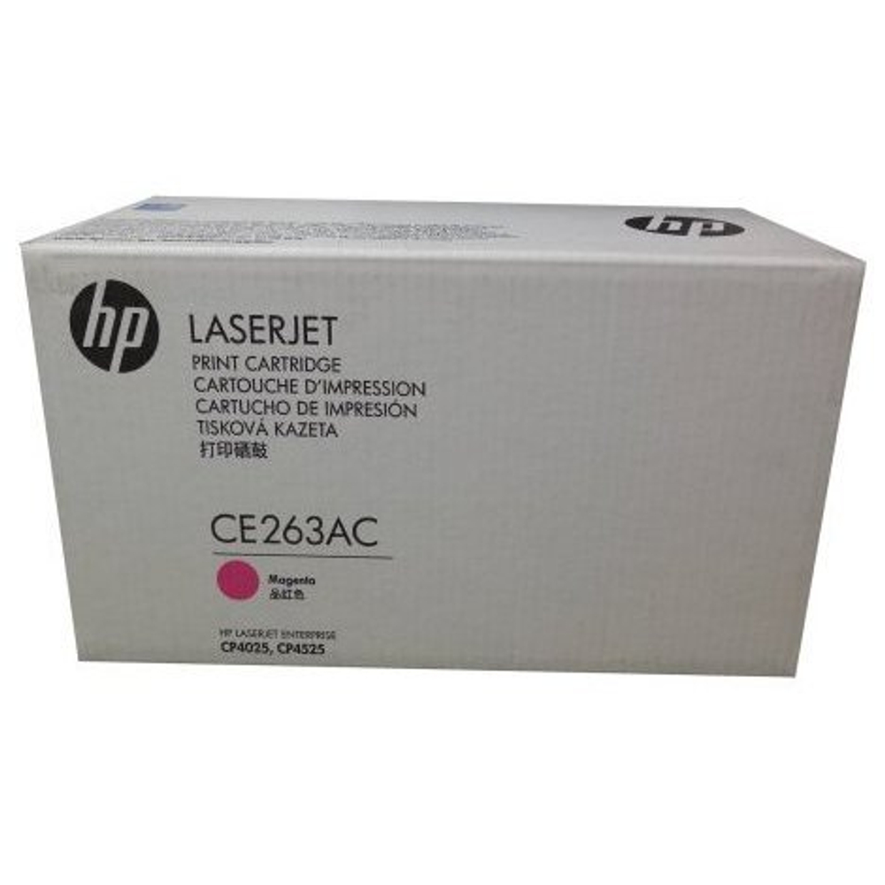 Оригинальный картридж hp CE263A № 648 пурпурный (CE263AC)