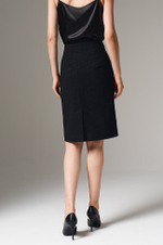 4855 Юбка женская (черный)