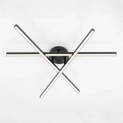 Citilux Стиг CL203131 LED Люстра потолочная с пультом Чёрная