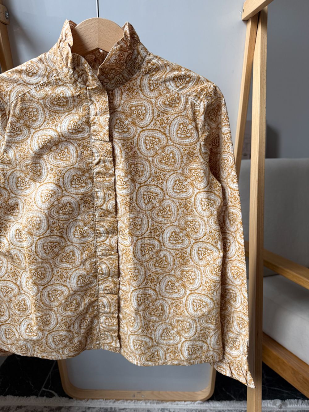 Новая хлопковая блузка Bonpoint, 116