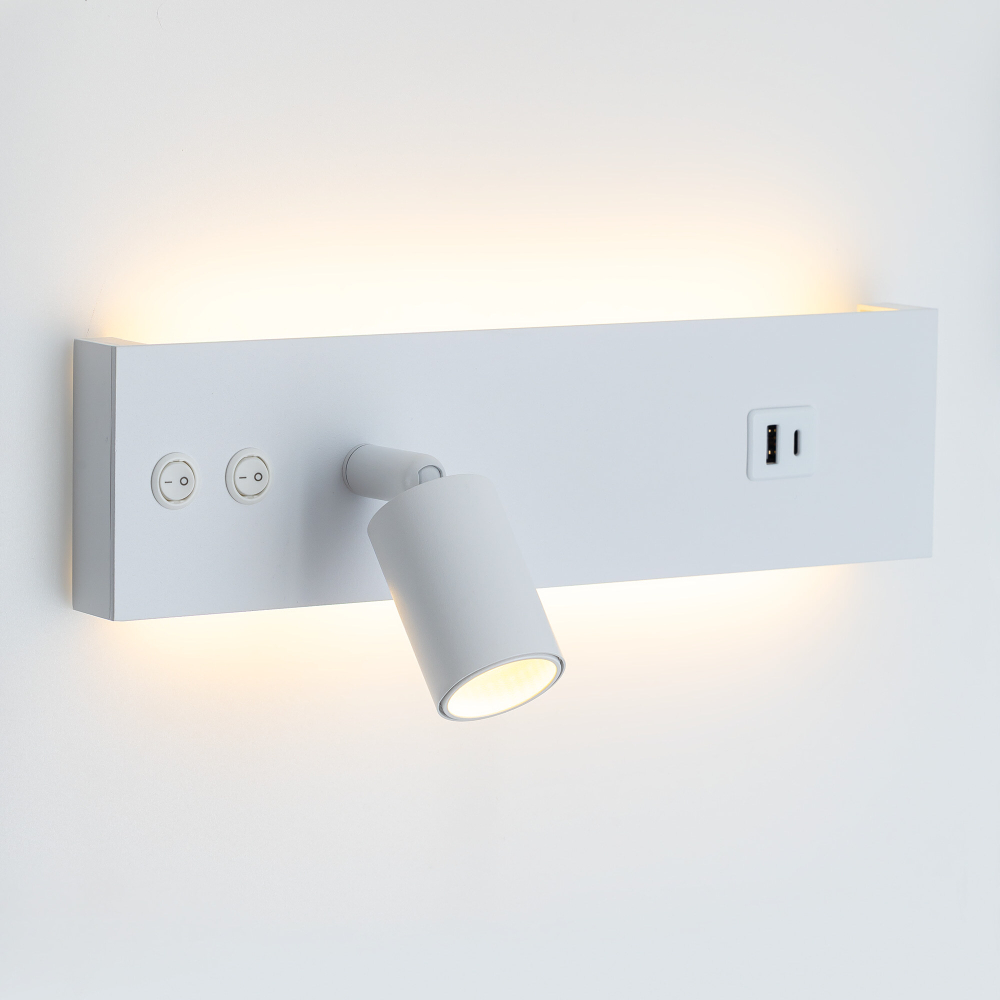 Citilux Декарт CL704460 LED USB Светильник с выключателем Белый
