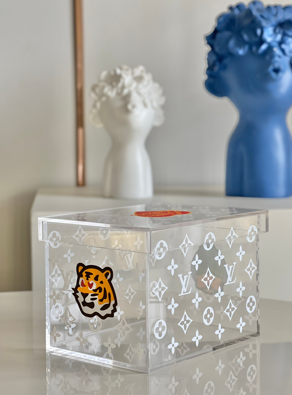 Louis Vuitton Nigo Transparent Box