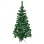 Ёлка «Созвездие» 150 см, леска серебряный иней (150 веток)