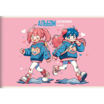 Альбом для рисования А4 20л "Подружки" (Эксмо)