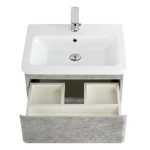 Тумба подвесная с керамической раковиной BelBagno ALBANO-CER-600-2C-SO-CVG