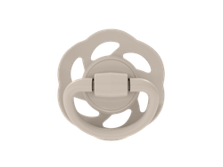 NIP Соска пустышка, латекс "Cherry", для мальчиков, размер 1 (0-6 мес) голубой/коричневый