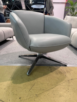 Кресло ZUCCA-R голубое LITCHI-#3