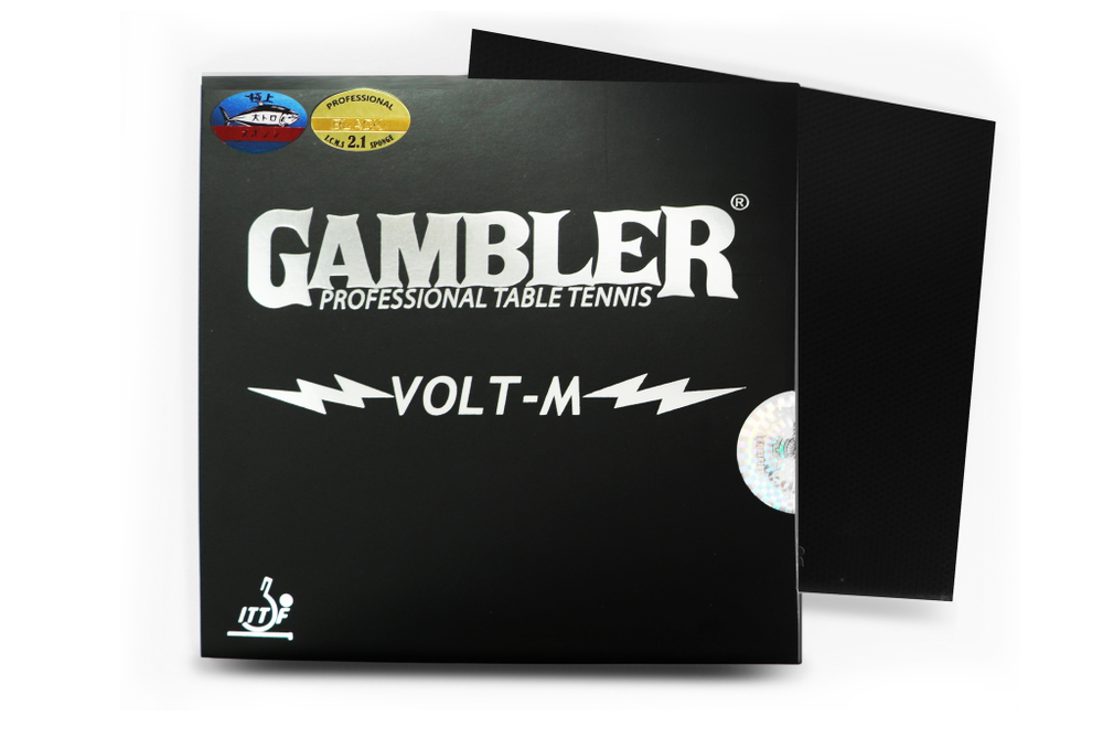 Накладка для ракетки GAMBLER VOLT M 2.1MM BLACK