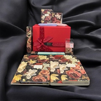 Подарочный набор коллеге «Модный офис — Пышный букет»