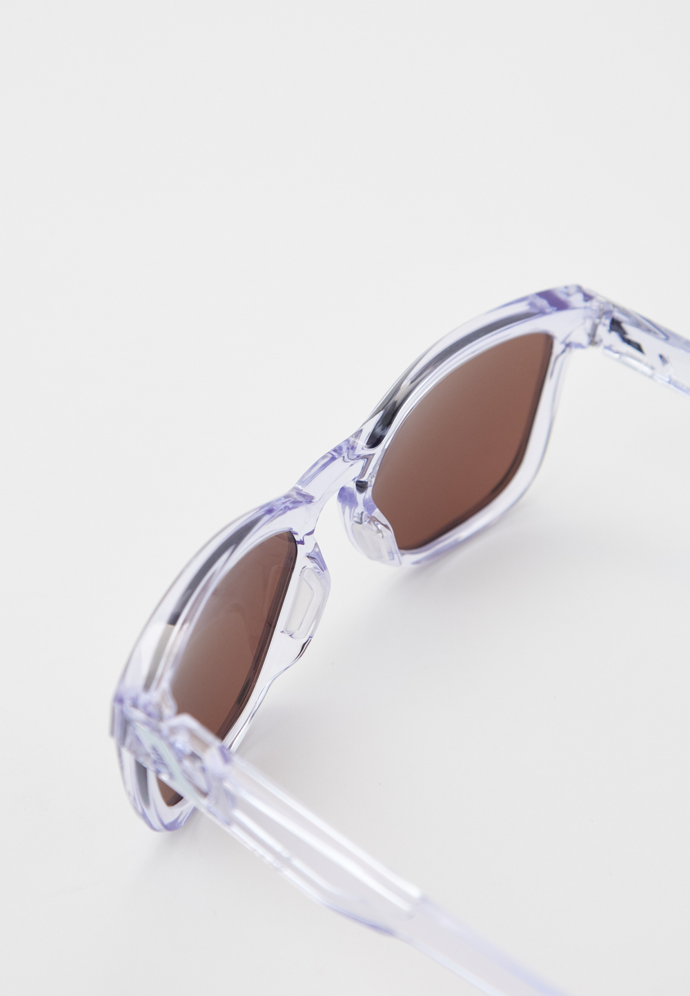 Спортивные очки 100% HUDSON - Polished Translucent Lavender - HiPER Silver Mirror Lens