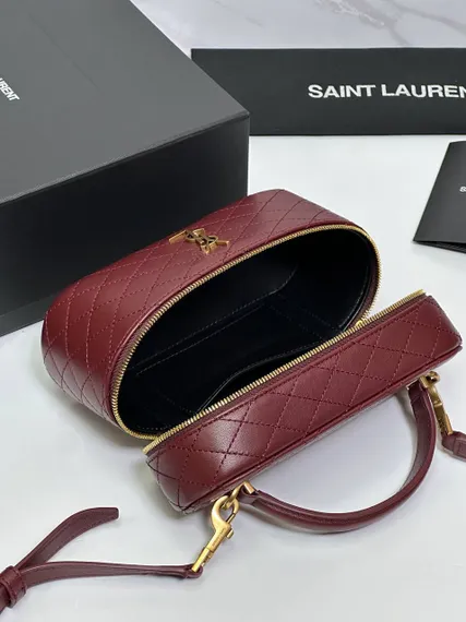 Косметичка Saint Laurent GABY из овечьей кожи