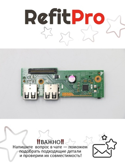 Плата USB, Card reader (sub board) для ноутбка Lenovo Flex2-15 (5C50F76764), оригинал