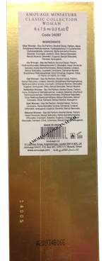 Amouage mini Classic woman 6*7,5 ml