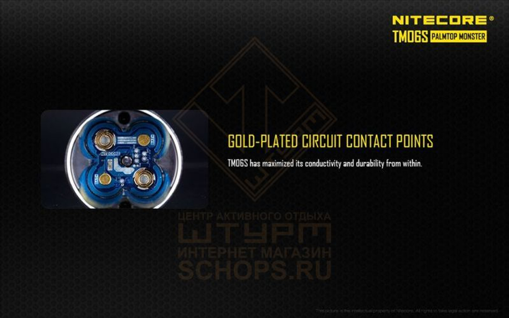 Фонарь Nitecore TM06S