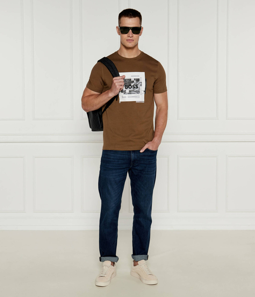Футболка Urban BOSS ORANGE - коричневый(50522638)