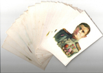 Открытки 20 шт. Герои ВОВ 1941-45 гг. Изд. 1970 г XF