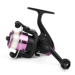 Катушка для удочки безынерционная с леской (2000, графит. шпуля)