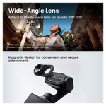 Камера с 3-осевым подвесом Insta360 Luna Ultra Cosmic Black Creator Bundle