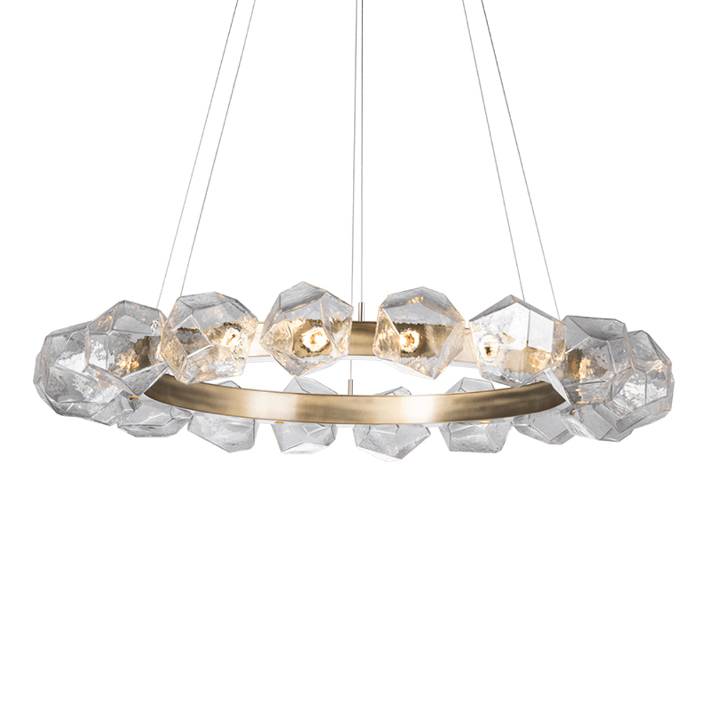 Pendant design lamp ( gold+ Clear )Bidart