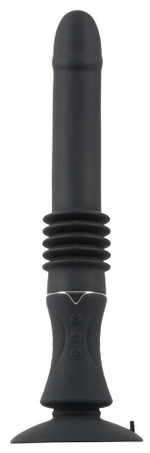 Ручная компактная секс-машина Portable Fucking Machine (Цвет: черный)